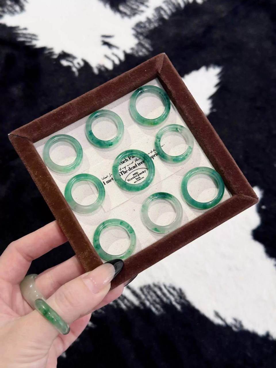 天然翡翠 #戒指