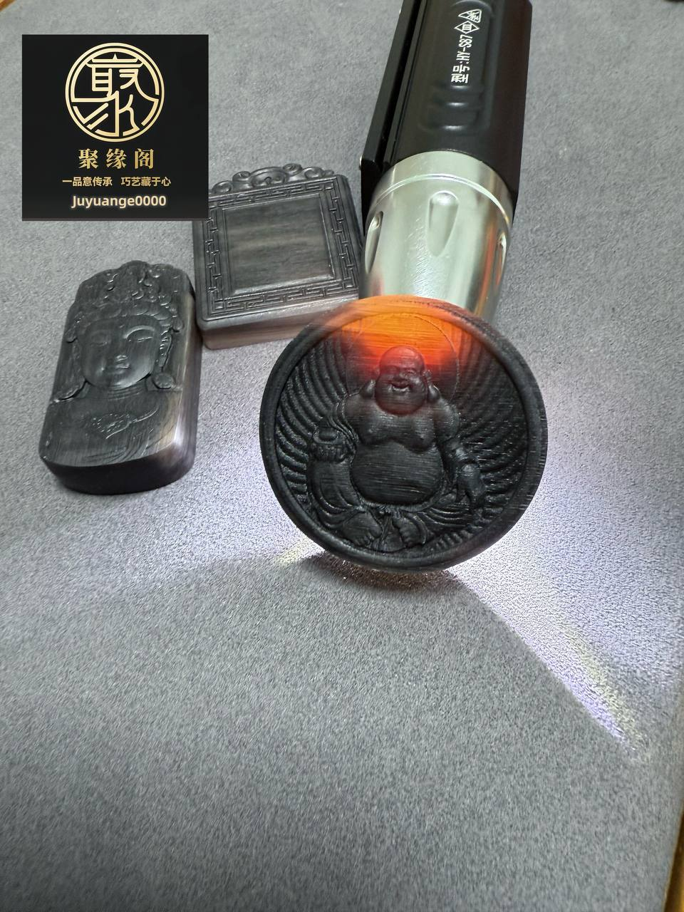 非洲犀角极品小挂件