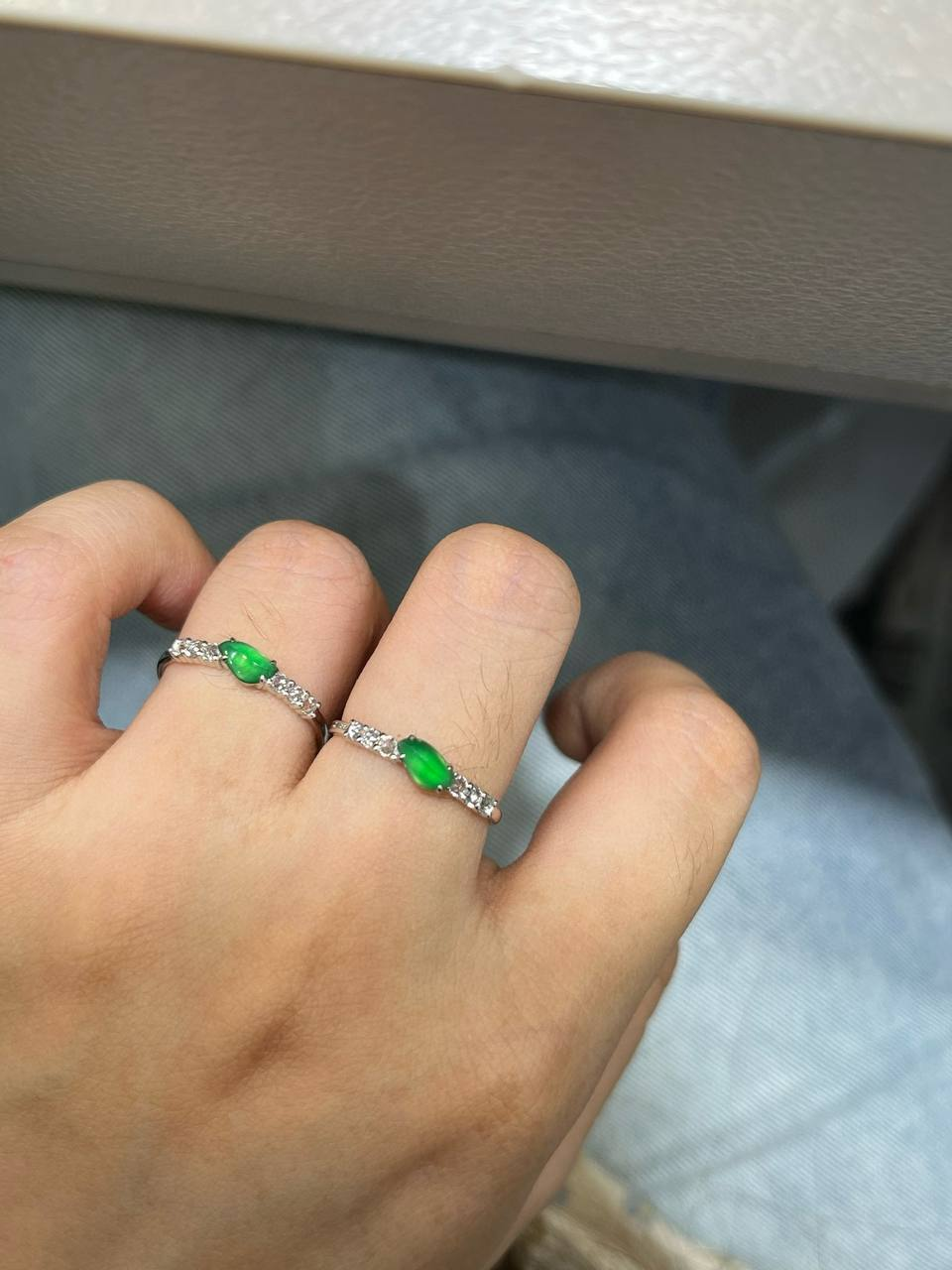 冰绿·随形#戒指