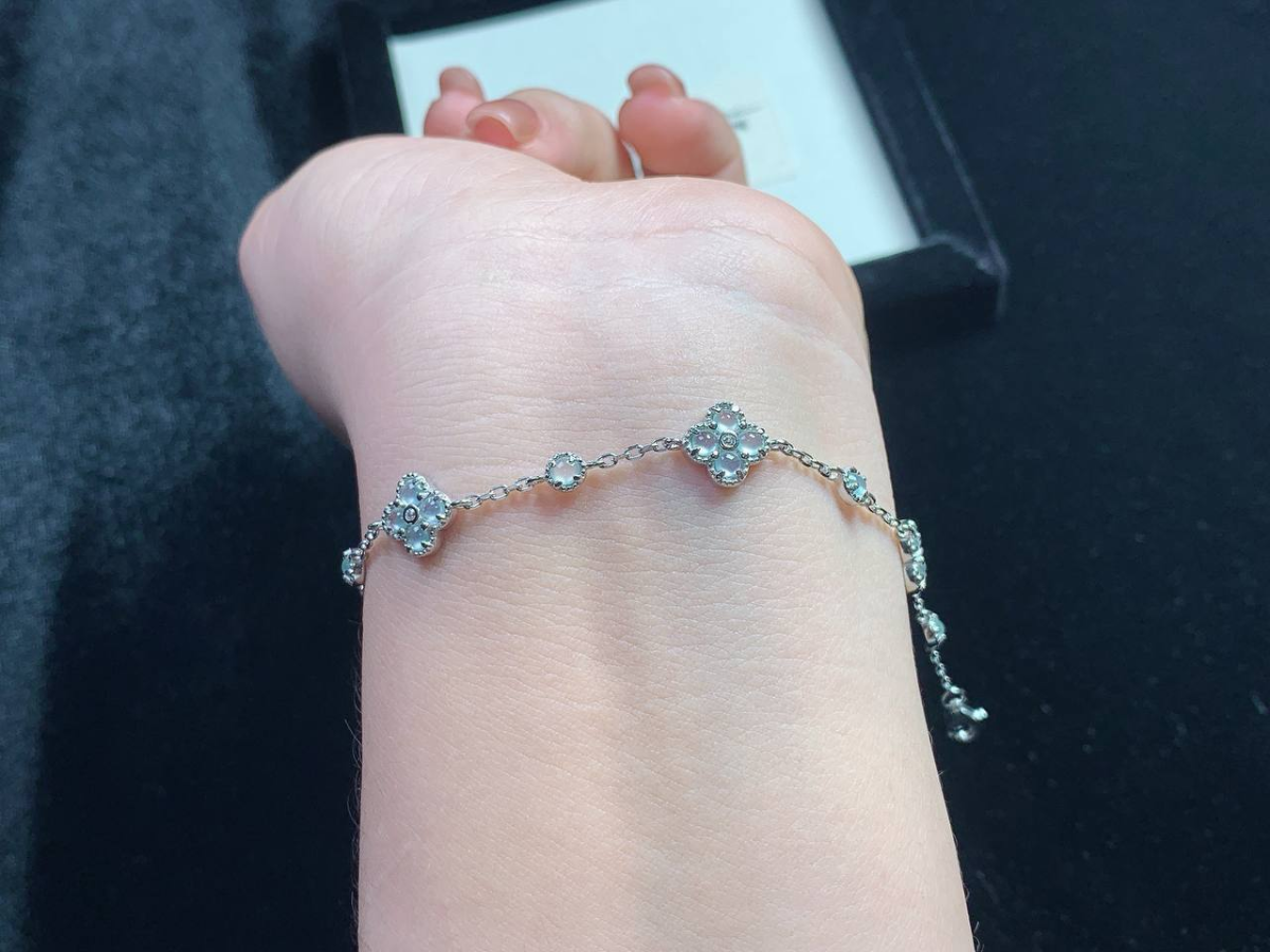冰透 #花手链
