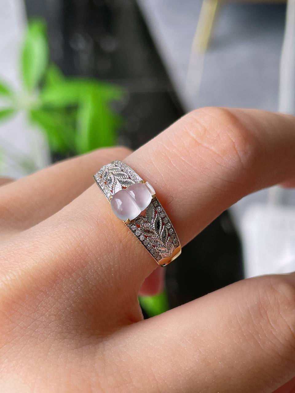 玻璃 葫芦 #戒指