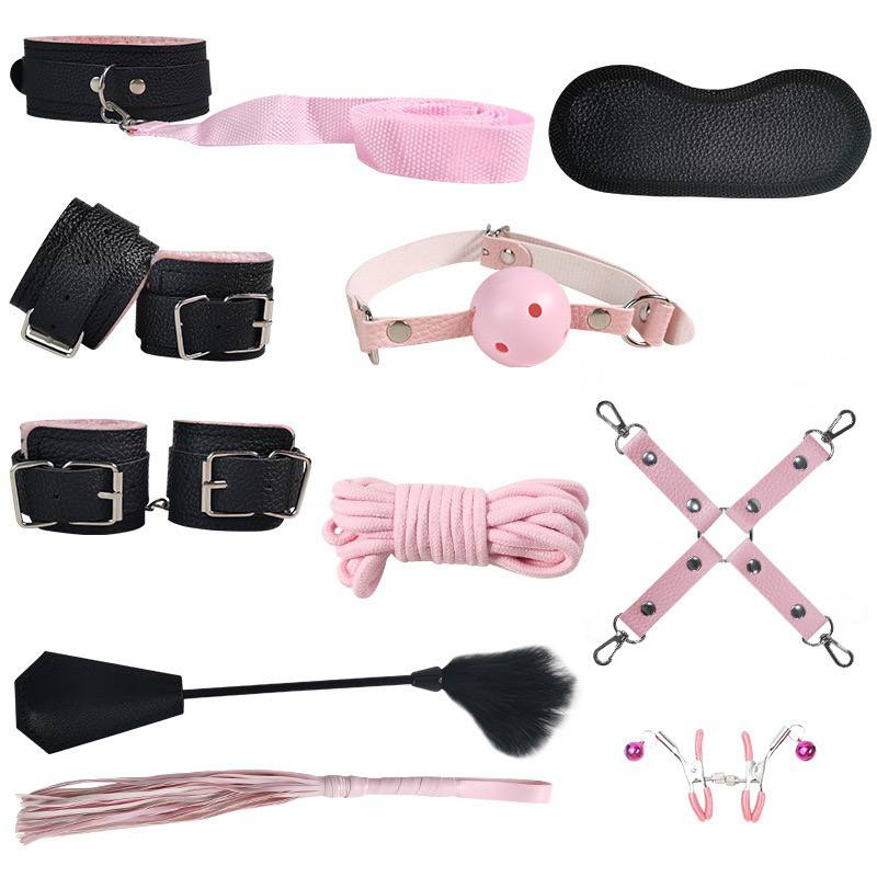 久爱成人情趣用品套装# sm夫妻情侣调情口塞项圈皮鞭乳夹性用品