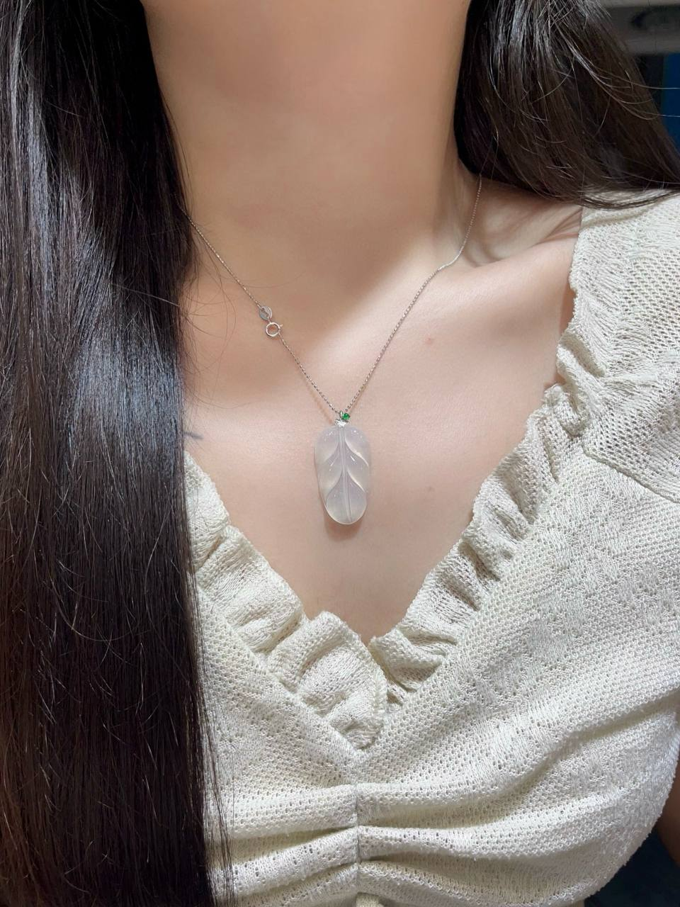 冰透·福叶 #项链