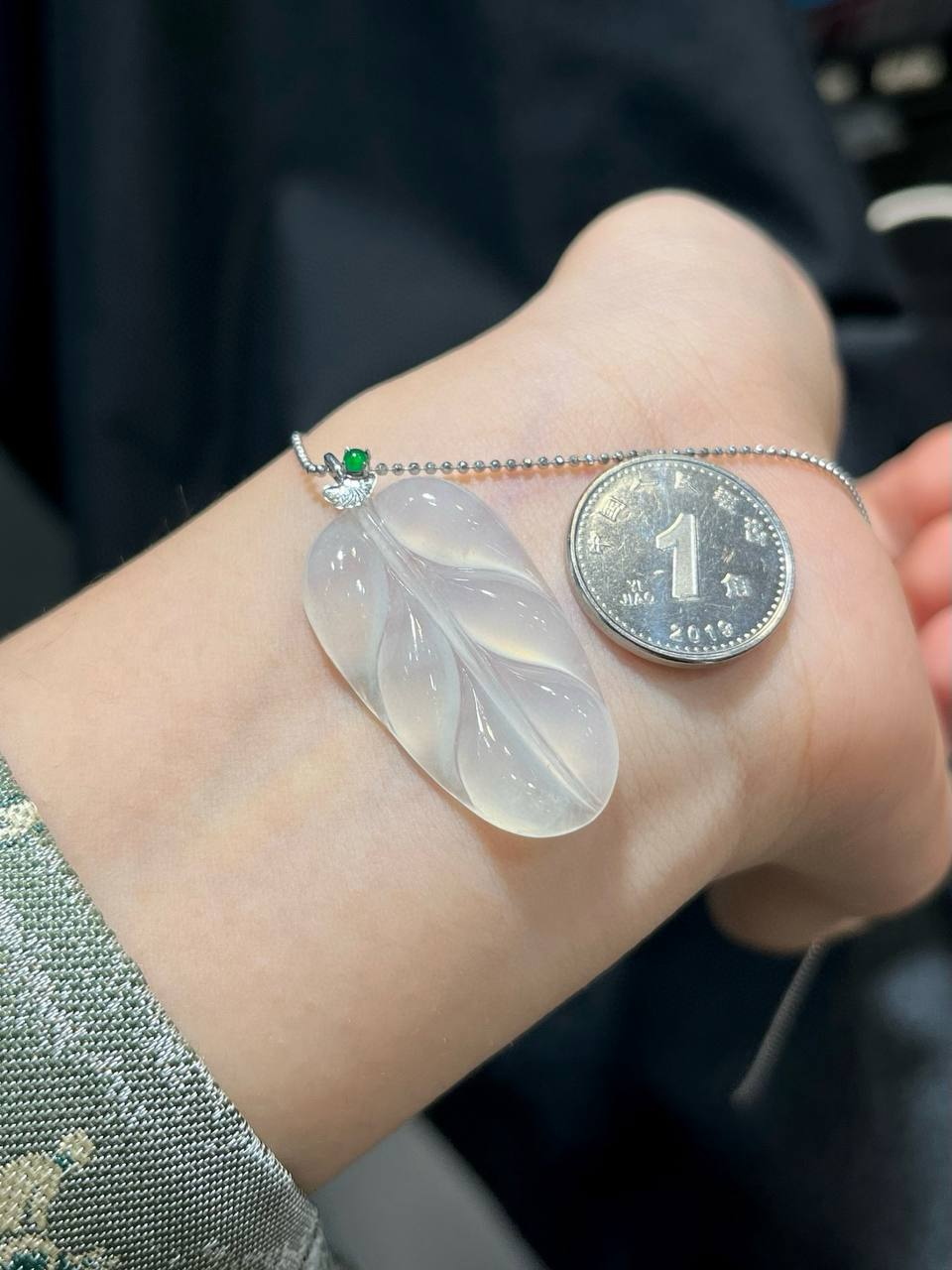 冰透·福叶 #项链