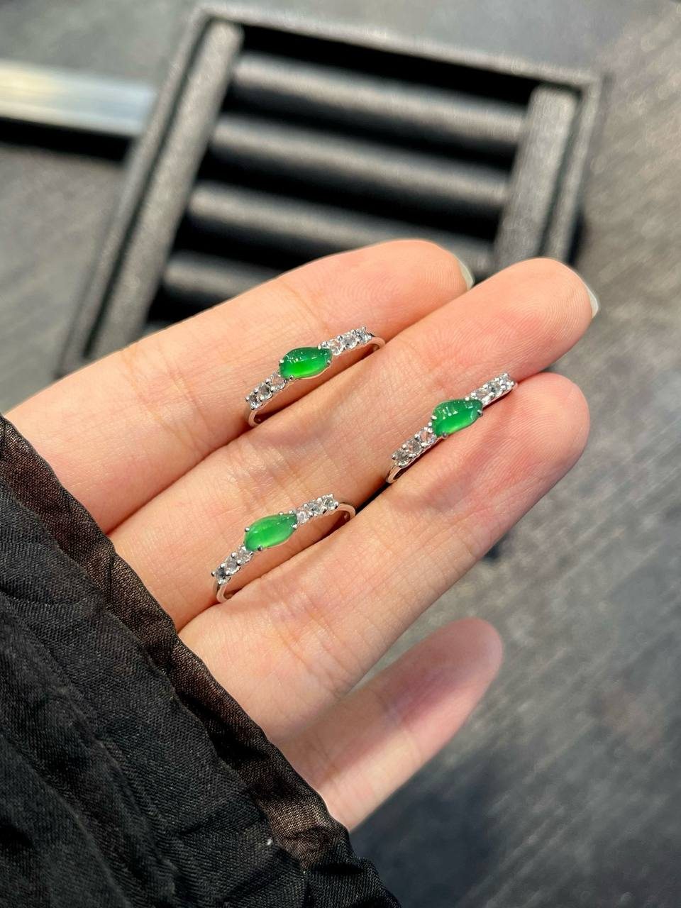 冰绿·随形#戒指