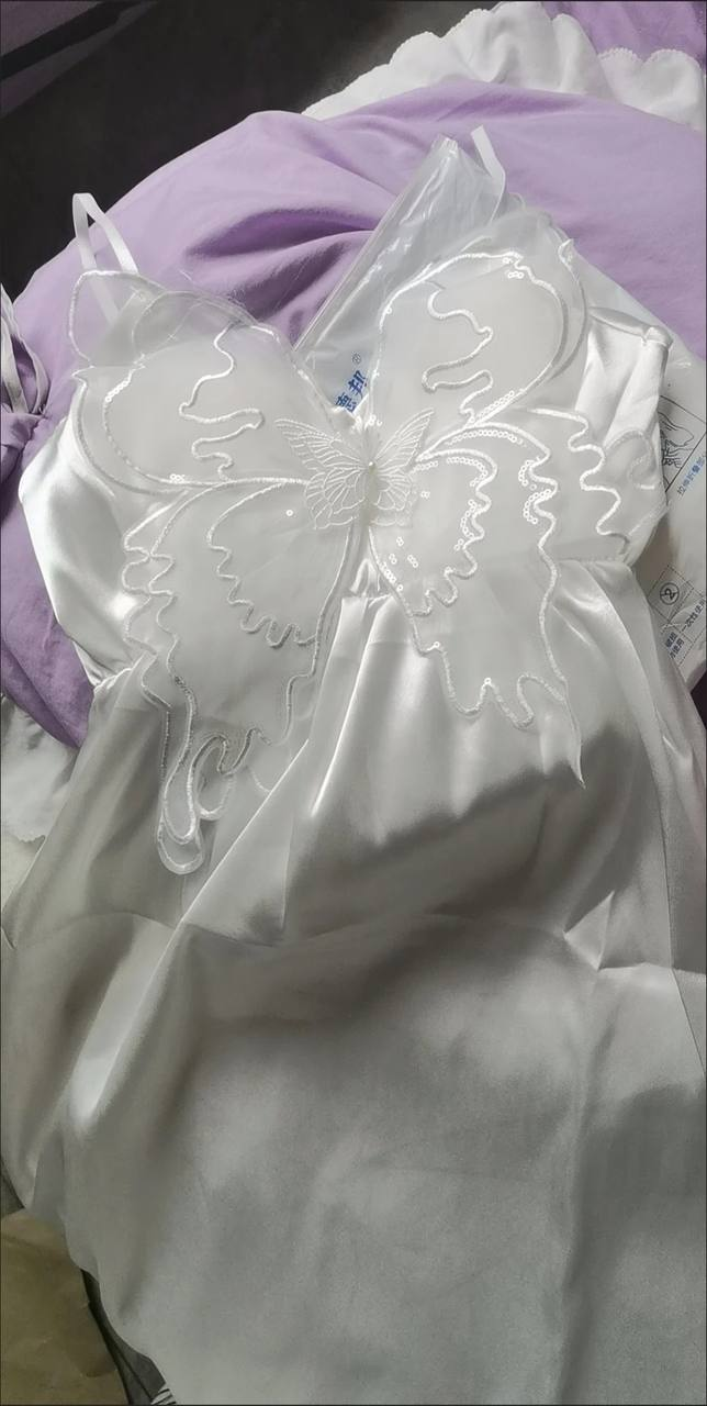 新款夏季蝴蝶结蕾丝吊带